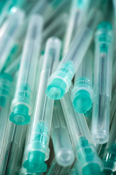 Group Needles Syringe — Stock Photo, Image