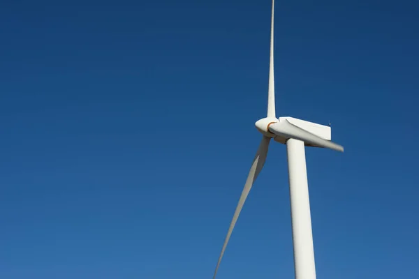 Windmühle Zur Stromerzeugung Provinz Zaragoza Aragon Spanien — Stockfoto
