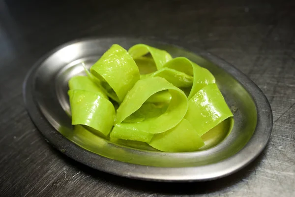 Légumes Sur Une Surface Métallique — Photo