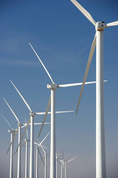 Windmills Electric Power Production Zaragoza Province Aragon Spain — Stock Photo, Image