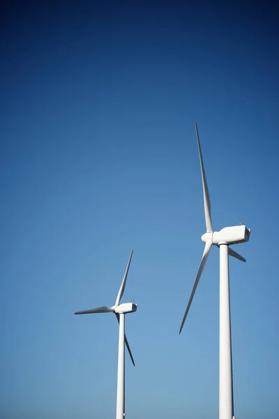 Windmolens Voor Elektriciteitsopwekking Provincie Zaragoza Aragon Spanje — Stockfoto