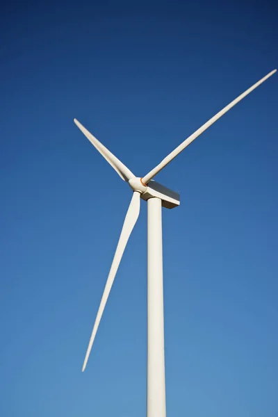 Molino Viento Para Producción Energía Eléctrica Provincia Zaragoza Aragón España —  Fotos de Stock