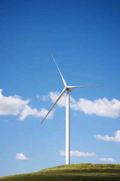 Ветряные Мельницы Производства Электроэнергии Провинция Сория Кастилья Леон Испания — стоковое фото