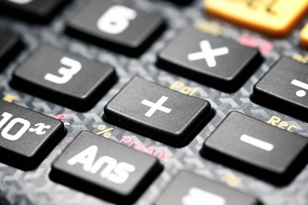 Calculator close up — Stock Photo, Image