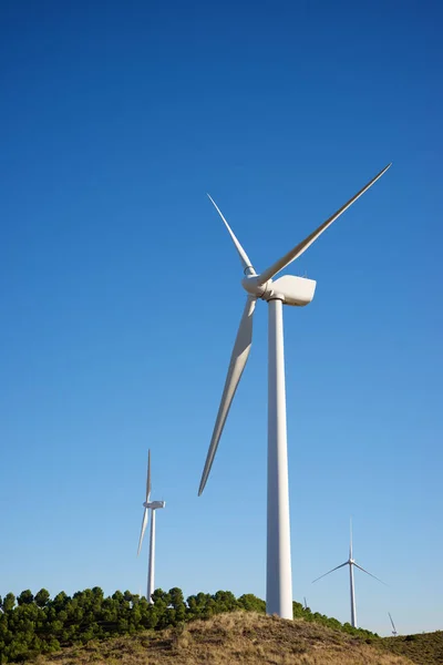 Концепция энергии ветра — стоковое фото