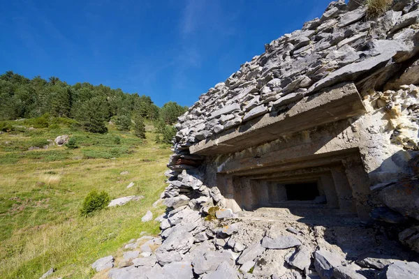 Bunker en los Pirineos — Foto de Stock