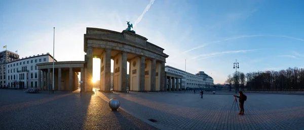 Brandenburger torblick — Stockfoto