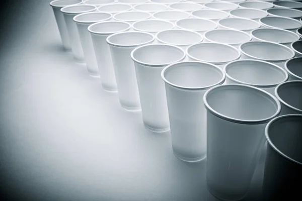 Wegwerp cups — Stockfoto