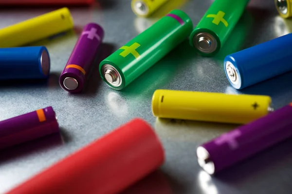 Kleine batterijen bekijken — Stockfoto