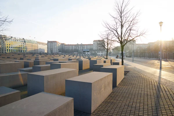 Holocaust Memorial weergave — Stockfoto