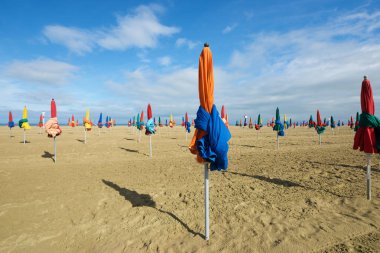 Deauville beach görünümü