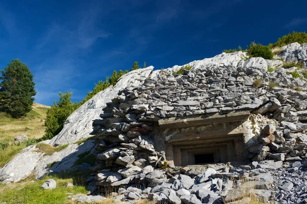 Bunker en los Pirineos — Foto de Stock