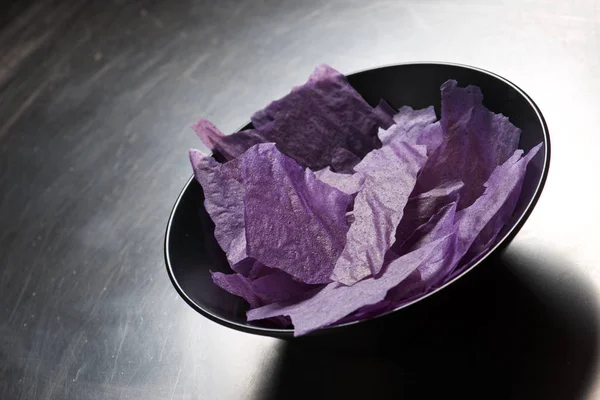 Weergave gekleurde chips — Stockfoto