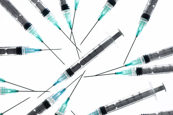 Syringes close up — Stock Photo, Image