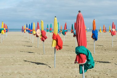 Deauville beach görünümü