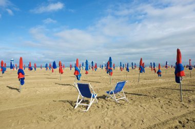 Deauville beach görünümü