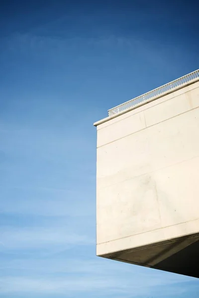 Moderner Betonbau — Stockfoto