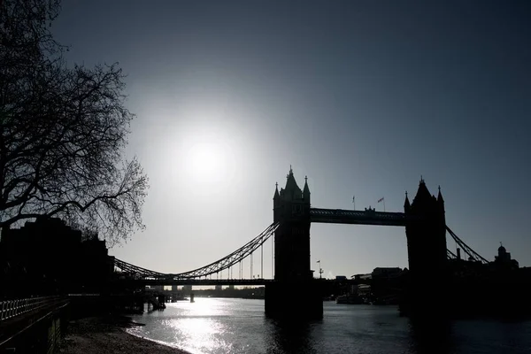 Tower Bridge vista — Foto Stock