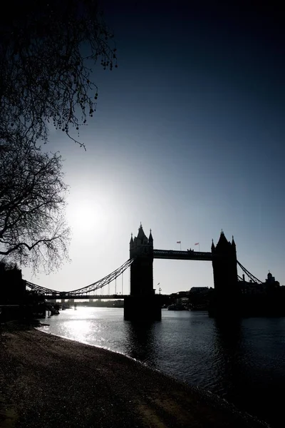 Tower Bridge vista — Foto Stock