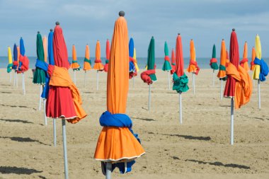 Deauville beach görünümü