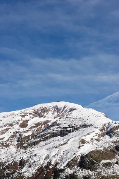 Vinter i Pyrenéerna — Stockfoto