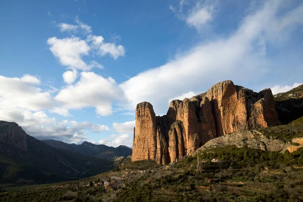 Riglos Mountains in Spain — Stock Photo, Image