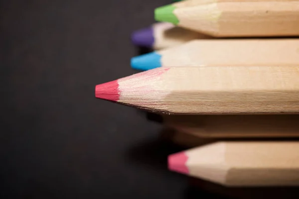 Pencils close up — Stock Photo, Image