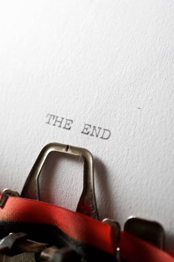 Bitiş kavramı görünümü