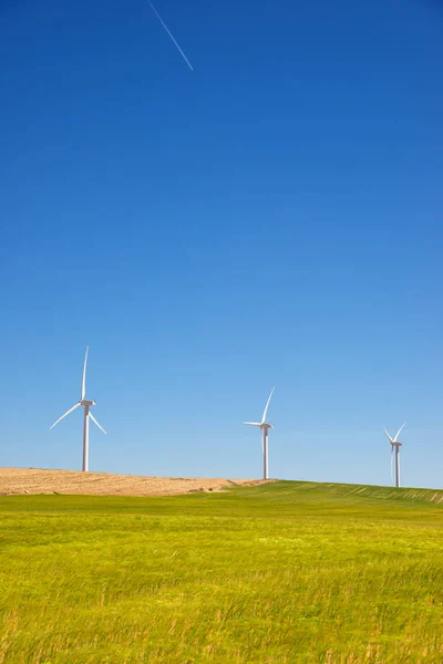 Conceito de energia eólica — Fotografia de Stock