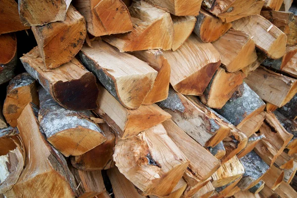 Woodpile vista de fondo — Foto de Stock
