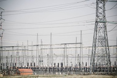 Elektrik Trafo Merkezi Görünümü