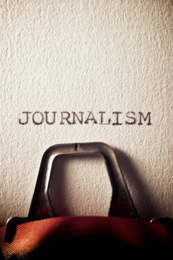 Gazetecilik kavramı görünümü