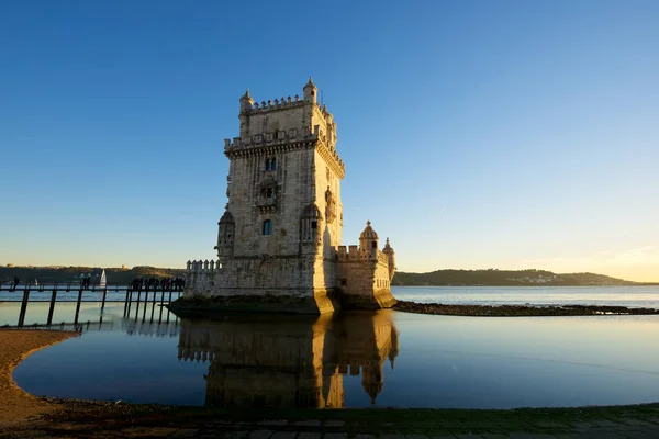 Vista Torre de Belém — Fotografia de Stock