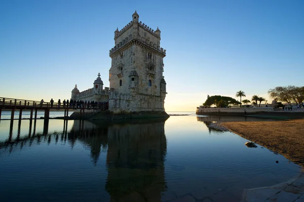 Vista Torre de Belém — Fotografia de Stock