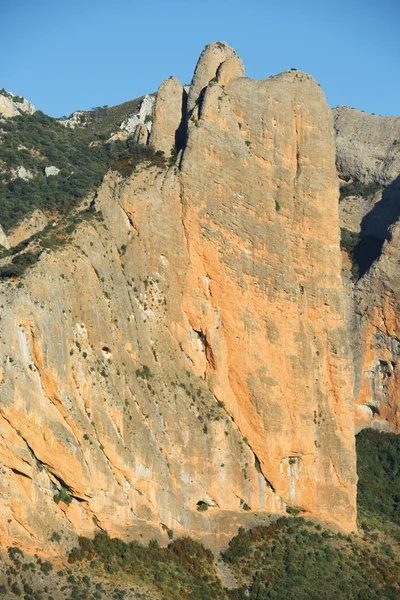 Riglos bergen i Spanien — Stockfoto