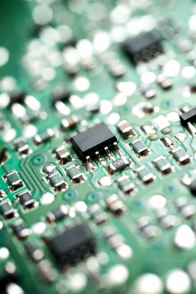 Integrated circuit view — Stock Photo, Image