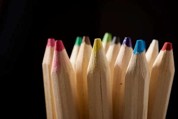 Pencils close up — Stock Photo, Image