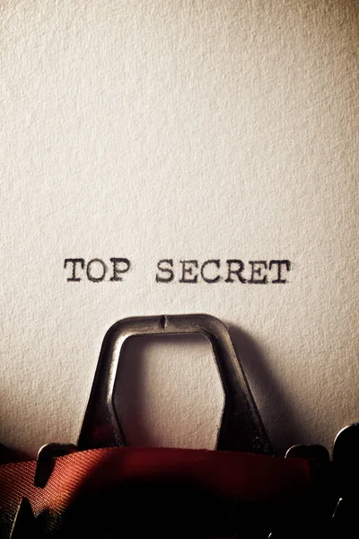 Concetto top secret — Foto Stock