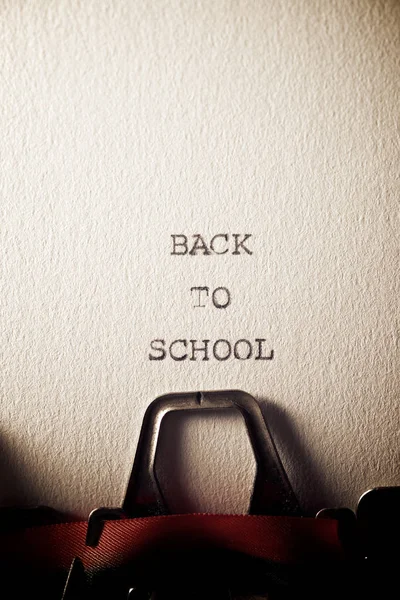 Back to School — Stock Photo, Image