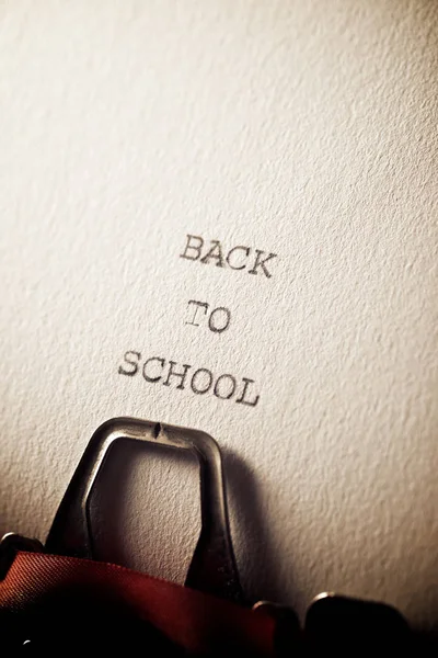 Retour à l'école — Photo