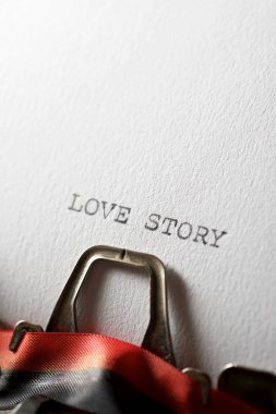 aşk hikayesi kavramı