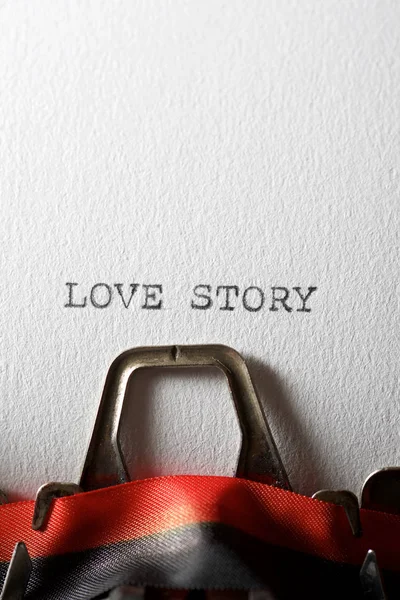 Love story concept