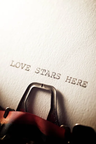 Love stars here
