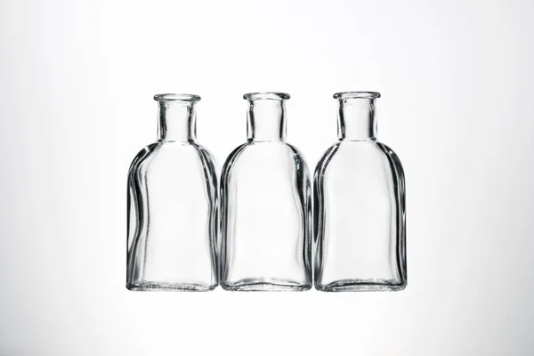 Glass bottles view — Stock Photo, Image