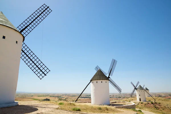 The mills of Don Quixote. — Stock Photo, Image