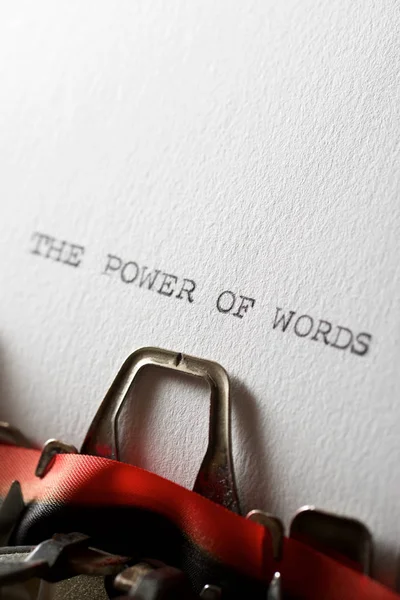 The power of words