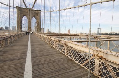 New York 'taki Brooklyn Köprüsü