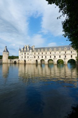 Chenonceau kale Manzaralı