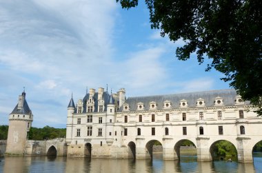Chenonceau kale Manzaralı