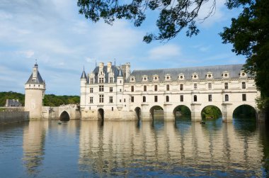 Chenonceau kale Manzaralı